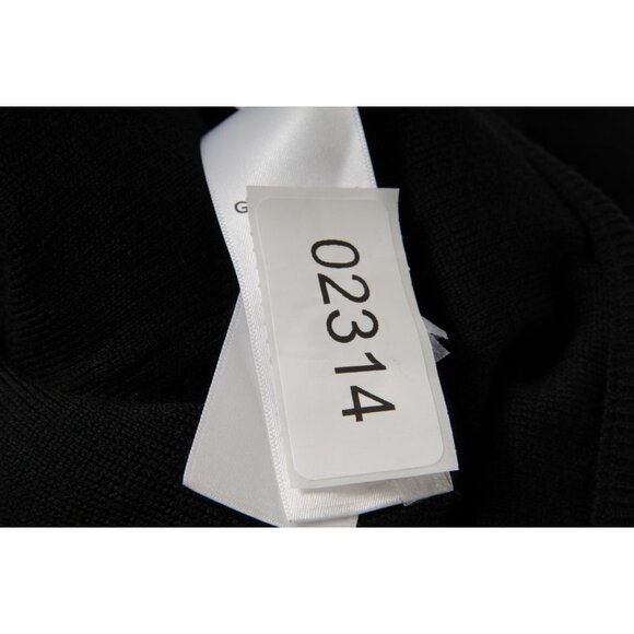 Givenchy Mens Logo Embroidered Varsity Jacket Size Medium Wool Black Bomber - Picture 12 of 12